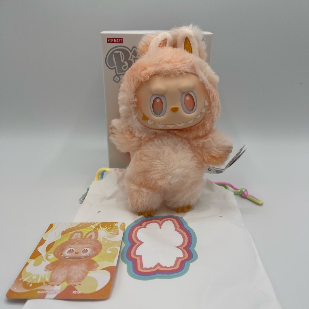 Pop Mart the monster Labubu big into energy happiness